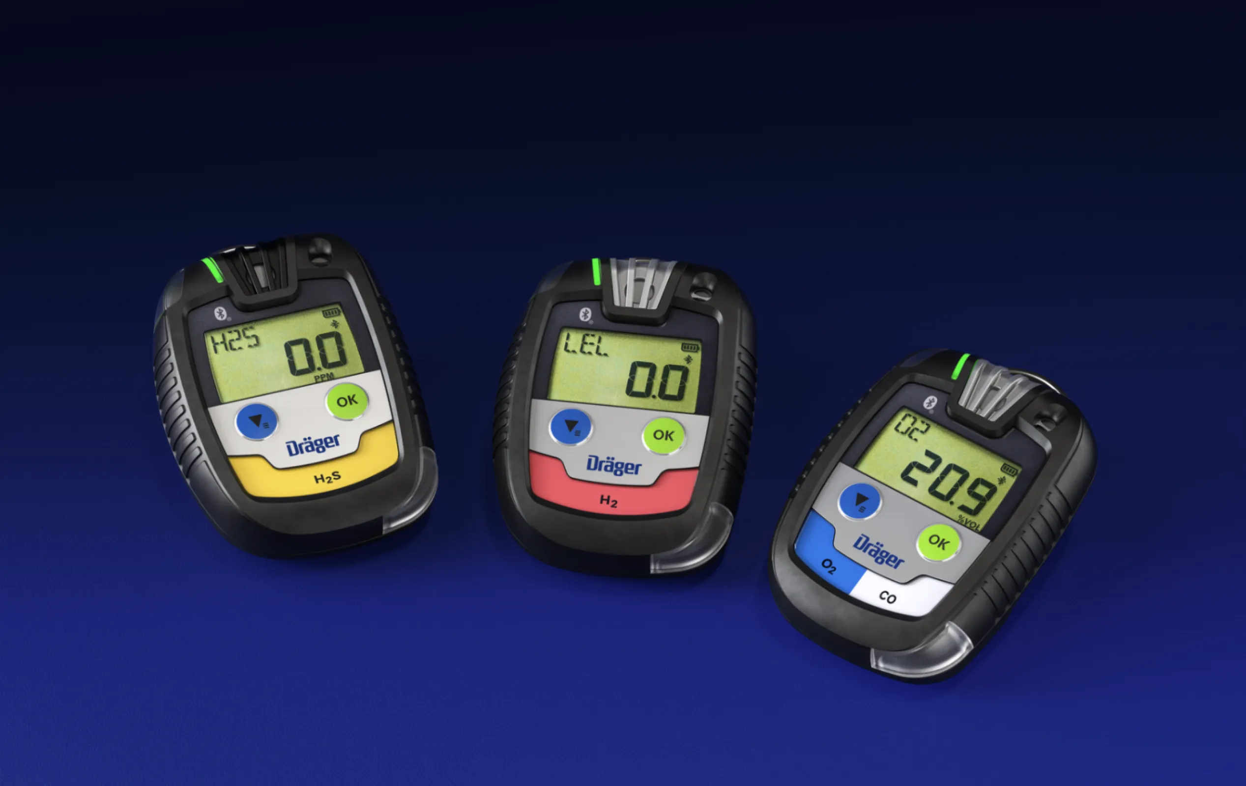 Single gas detectors
